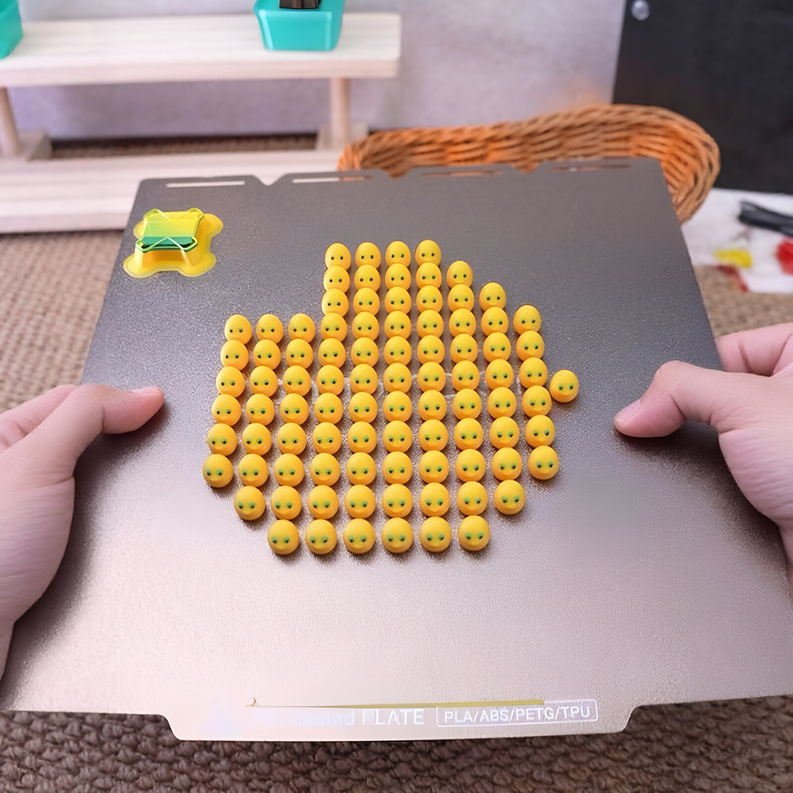 【奶蛋】奶龙鸡蛋托冰箱贴3d打印磁吸拍立得照片微缩龙家居装饰贴