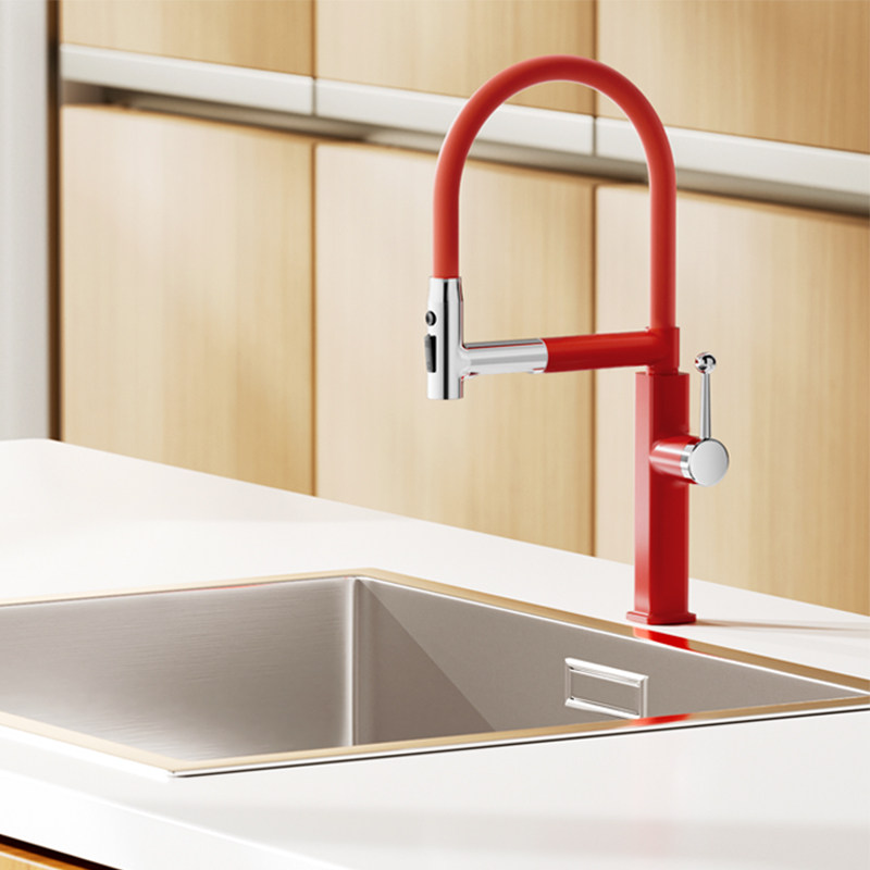 陶谷 磁吸万向抽拉旋转水龙头厨房家用吧台冷热洗菜盆水槽 20082,家装主材,厨房龙头,淘宝优惠券,粉丝福利购,淘宝优惠卷