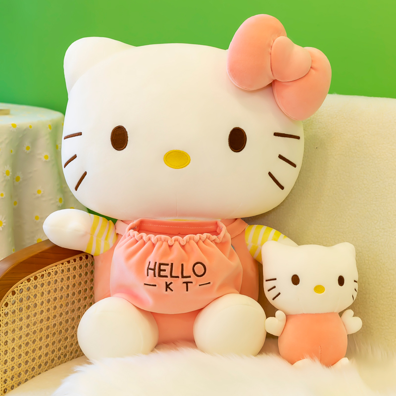 hellokitty公仔毛绒玩具母子可爱