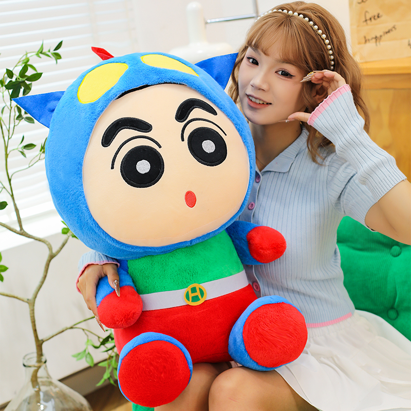 蜡笔小新玩偶公仔毛绒玩具抱枕男