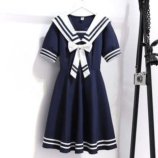 女童新款上市连衣裙款结中长款公主裙13岁中小学生儿童学院风裙子