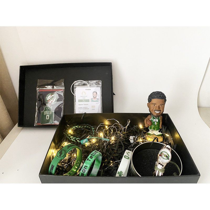 篮球礼盒生日礼物礼品塔图姆汤普森东契奇手环球迷周边用品情侣