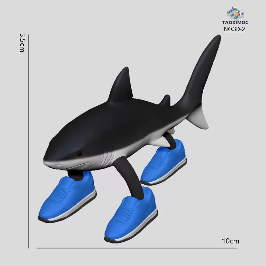 3D打印美国外AI山海经tungtungsahur木棍人通通通模型手办