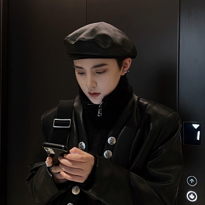 贝雷帽日常搭配简约设计情侣四季