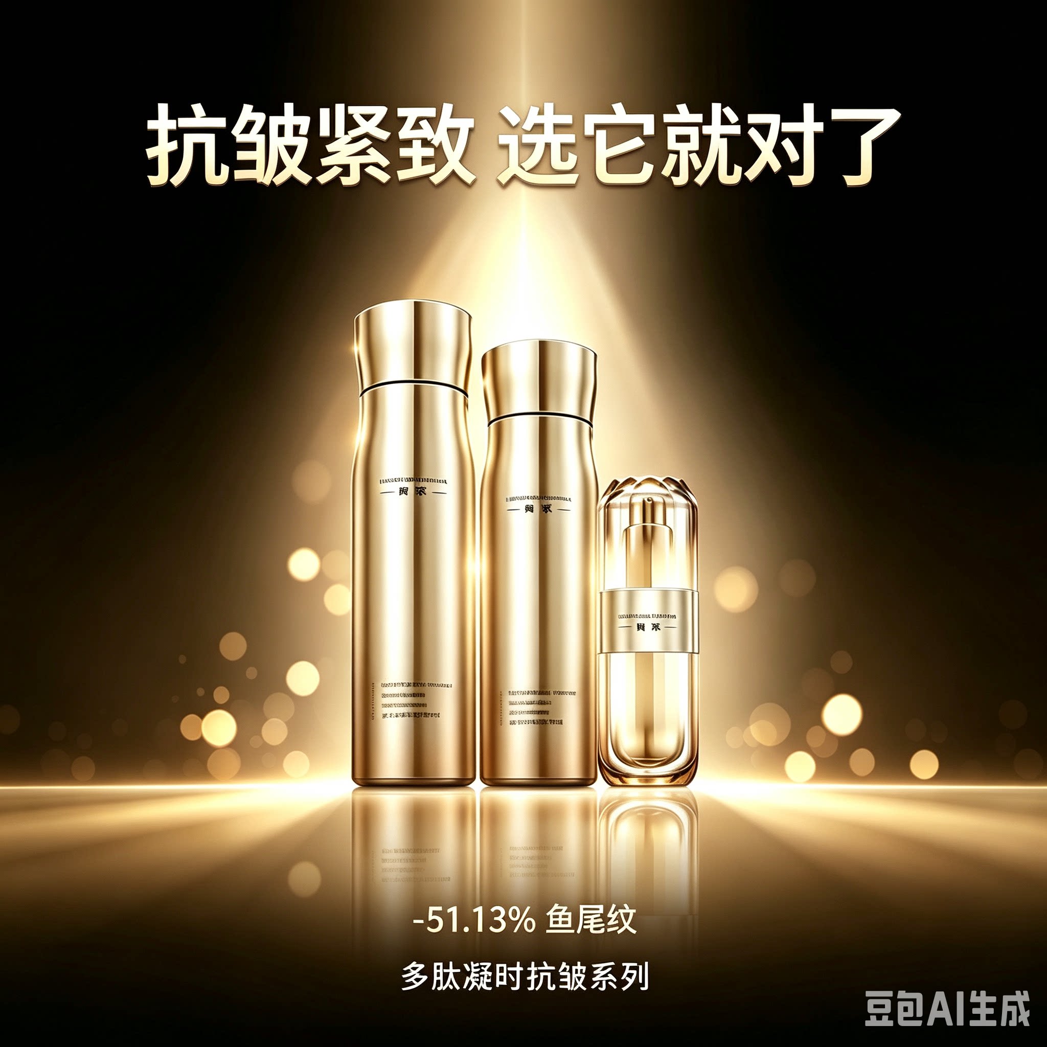 佰草集多肽凝时洁面乳抗皱精华水乳液眼霜面霜紧塑精华液淡纹修护