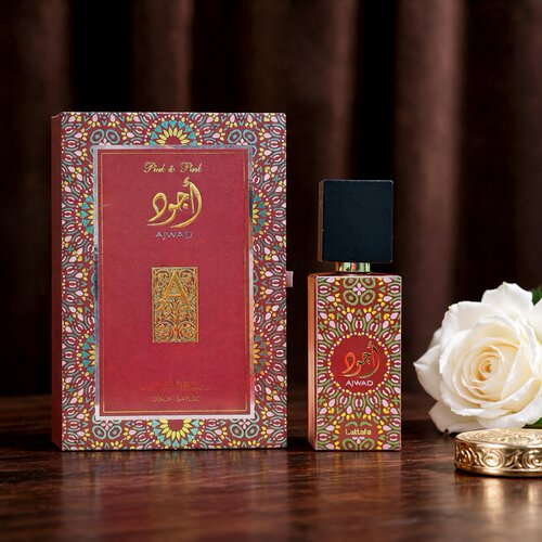 跨境Lattafa Ajwad Pink To Pink 粉韵中东阿拉伯中性香水100ml