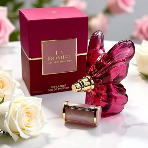 跨境热销LABOMBA蝴蝶香水臻享版女士持久留香水蝴蝶外贸