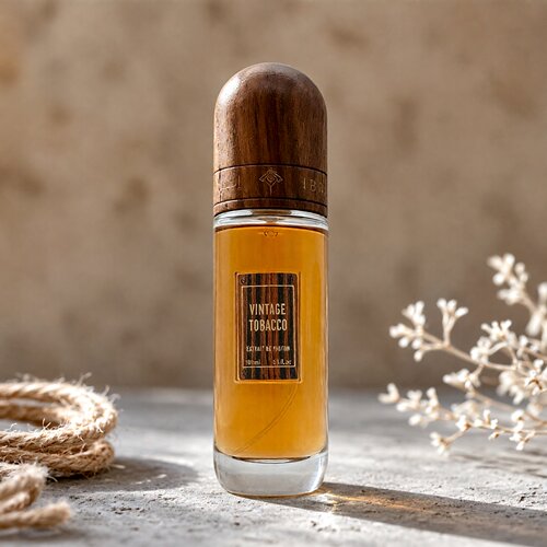 IBRAQ VINTAGE TOBACCO香水礼盒木质阿拉伯迪拜中东复古烟草浓香