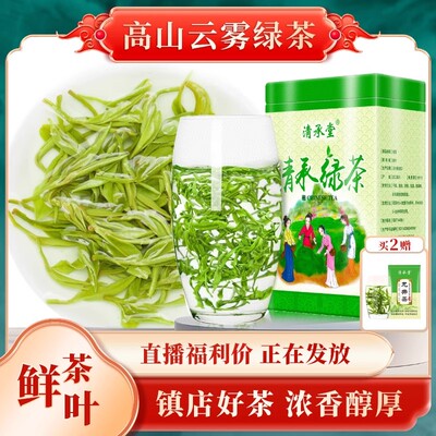 2025云雾浓香型高山500g绿茶