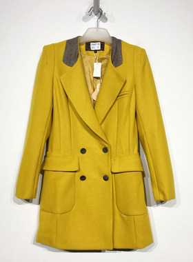 GP系列 D99718 时尚毛呢外套品牌女装折扣颦