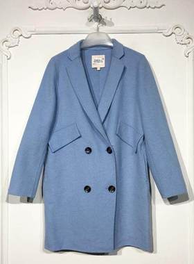 纳系列 8273S115 时尚双面呢毛呢外套品牌女装折扣颦