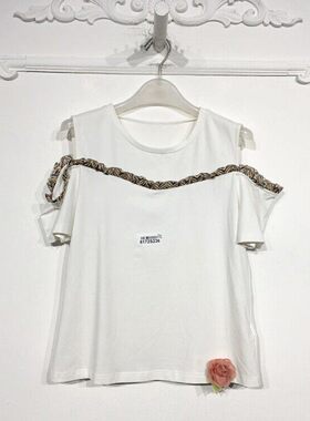 潮系列 8172S236 时尚T恤品牌女装折扣颦
