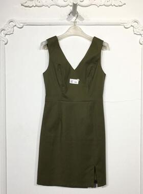 欧系列 8207S063 时尚连衣裙品牌女装折扣颦