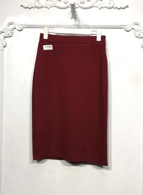 乔系列 D85329 时尚半身裙品牌女装折扣颦