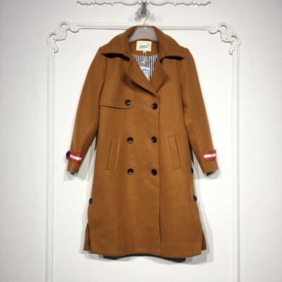 NZ系列 8274S115 时尚毛呢外套品牌女装折扣颦