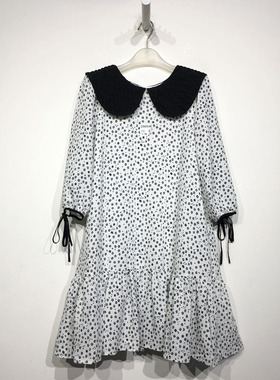 容系列 D98644 时尚连衣裙品牌女装折扣颦