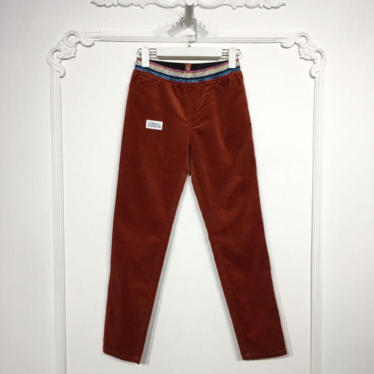 木系列 8165S108 时尚长裤品牌女装折扣颦