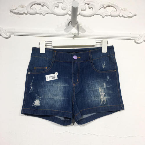 FC系列 8047S160 时尚牛仔短裤品牌女装折扣颦