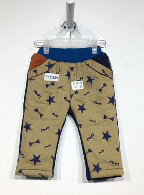 潮系列 PF11499 时尚长裤品牌童装折扣