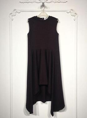 潮系列 LM06262 时尚毛呢连衣裙品牌女装折扣颦