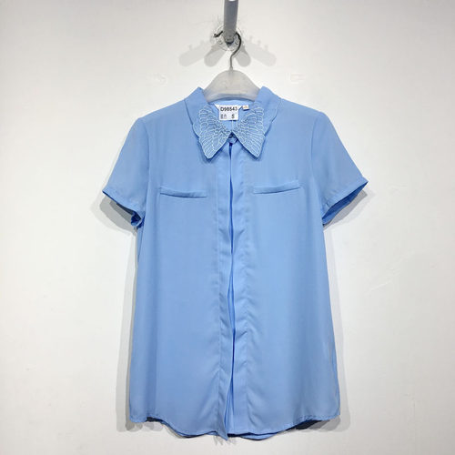 新Z系列 D98543 时尚衬衫品牌女装折扣颦