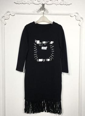 N系列 8166S139 时尚连衣裙品牌女装折扣颦