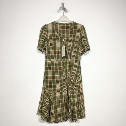 秋系列 D95698 时尚连衣裙品牌女装折扣颦