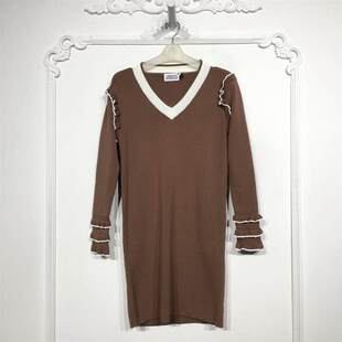 潮系列 时尚 连衣裙品牌女装 折扣颦 8054S020