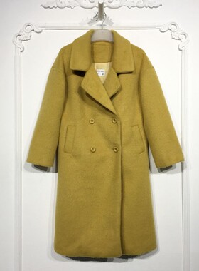 VE系列 D97500 时尚毛呢外套品牌女装折扣颦