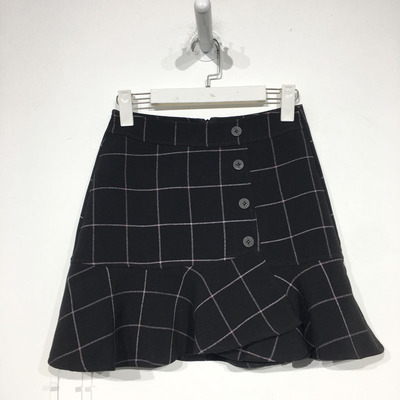 西树系列 D89544 时尚短裙品牌女装折扣颦