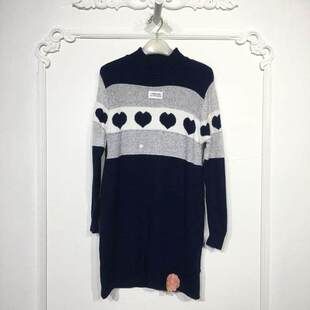 针织连衣裙品牌女装 时尚 折扣颦 8157S300 乔系列