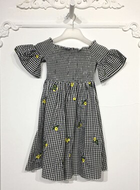 文M系列 8187S244 时尚连衣裙品牌女装折扣颦