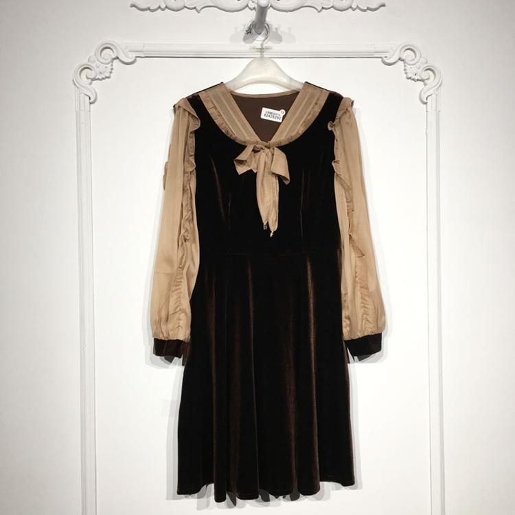 N系列 8242S292 时尚连衣裙品牌女装折扣颦