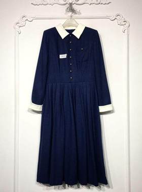 潮系列 8288S130 时尚连衣裙品牌女装折扣颦