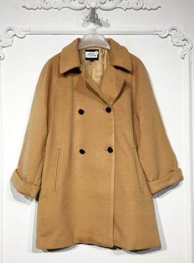 米LD系列 8248S188 时尚毛呢外套品牌女装折扣颦
