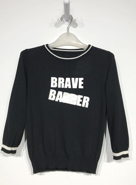 洛K系列 D85740 时尚针织衫品牌女装折扣颦