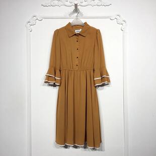 潮系列 时尚 连衣裙品牌女装 折扣颦 8138S172