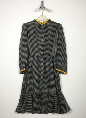兰系列 D83045 时尚连衣裙品牌女装折扣颦