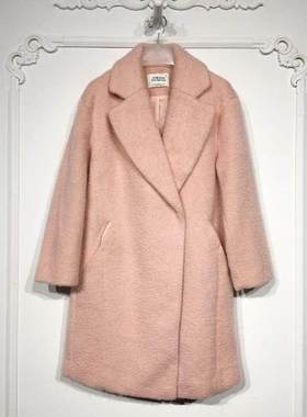 洛K系列 8274S143 时尚毛呢外套品牌女装折扣颦