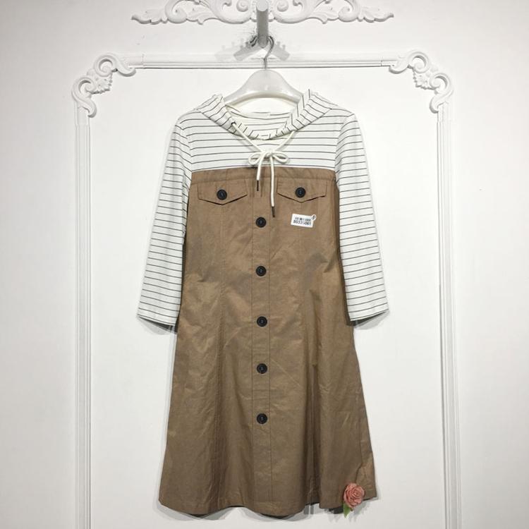 沫H系列 8033S061 时尚连衣裙品牌女装折扣颦