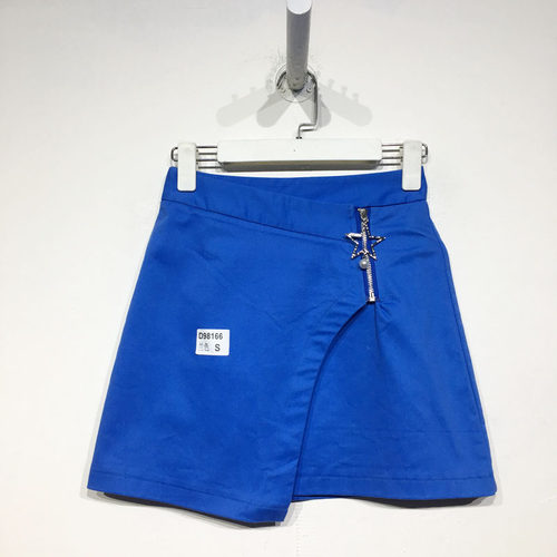 潮系列 D98166 时尚短裙品牌女装折扣颦