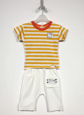 潮系列 PF11869 时尚套装两件套品牌童装折扣