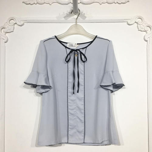 咏系列 8202S264 时尚上装品牌女装折扣颦