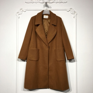 毛呢外套品牌女装 时尚 折扣颦 8281S200 潮系列