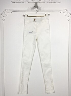 潮系列 8166S047 时尚牛仔长裤品牌女装折扣颦