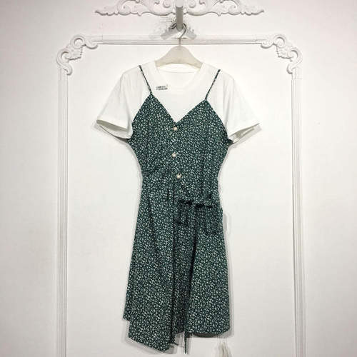 M.L系列 8130S266 时尚连衣裙品牌女装折扣颦