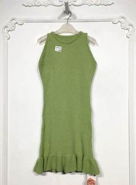 乔系列 D89608 时尚针织连衣裙品牌女装折扣颦