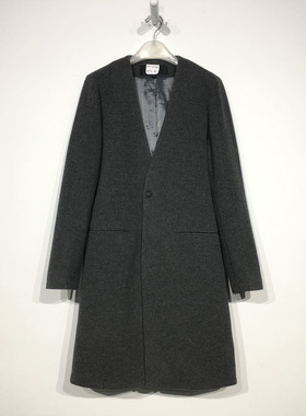 欧旗下T系列 PF12399 时尚羊毛毛呢外套品牌男装折扣