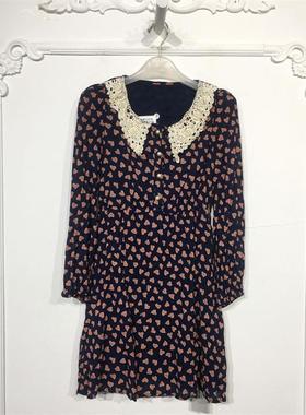 卡QY系列 8124S114 时尚连衣裙品牌女装折扣颦