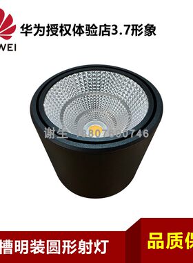 20W4000K灯槽明装圆形吸顶射灯
